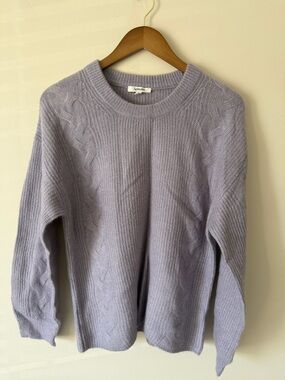 Splendid Women’s Wool Blend Knit Sweater Medium Lavender Purple M NWOT